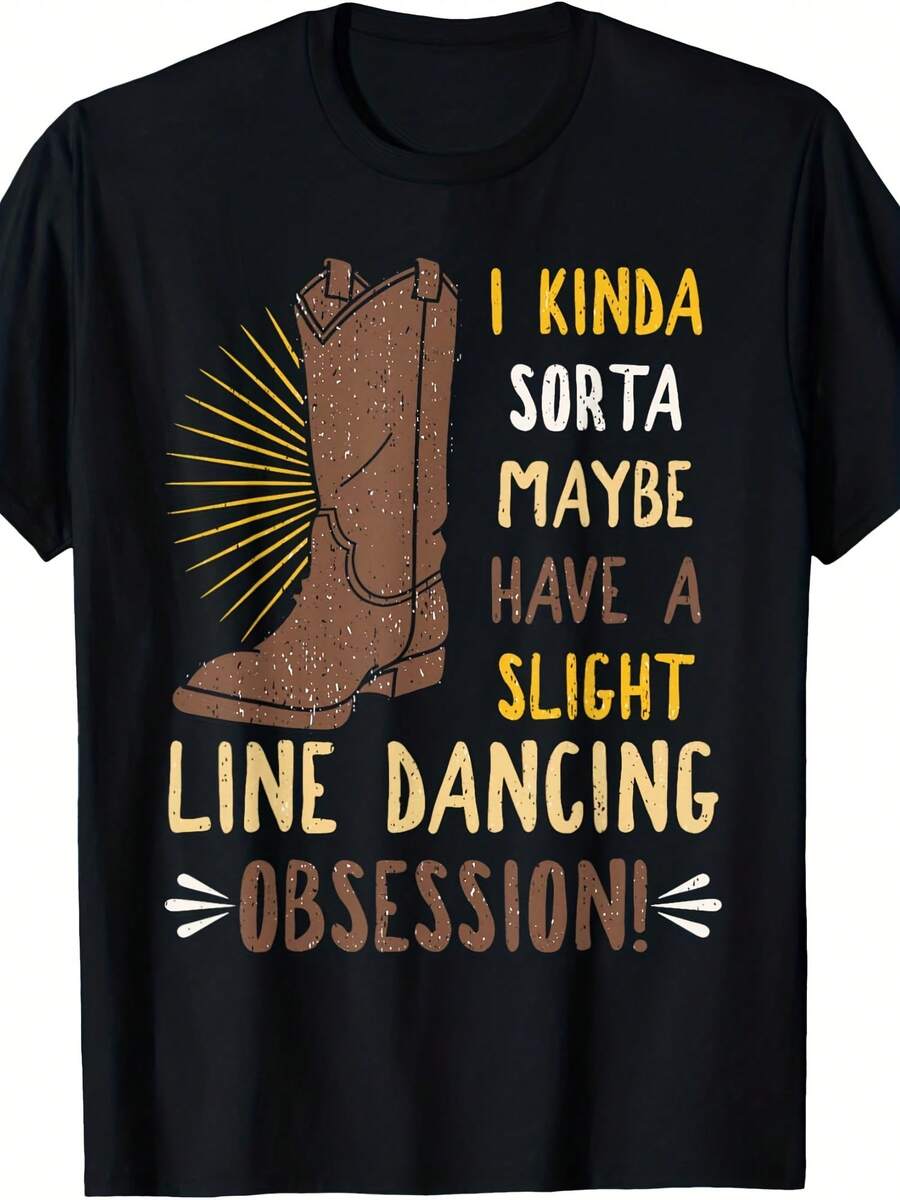 Line Dancing Choreographed Group Dancer Dance Teacher Gift T-Shirt - Style 11 - View 1