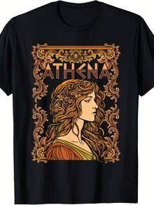 Goddess Athena Olympian  T-Shirt - 款式2 - 查看 1
