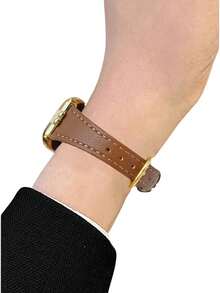 Melard Leather Strap Compatible With 38/40/41/42/44/45/46/49mm, Compatible With Apple Watch Strap Ultra/Se11/10/9/8/7/6/5/4/3/2/1