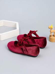 Zapatos planos casuales y lindos de moda para niñas, para la escuela, primavera/otoño