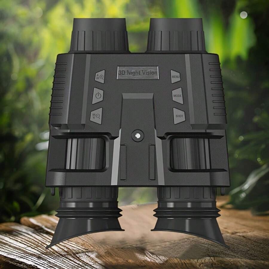 Dual 4K Night Vision Goggles | 250m Full-Dark, 1.3MP Starlight Sensor, Dual Screens | Independent Diopter, 7-Level IR For Tactical Use