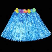 1 套草裙套装，带花头带，30 厘米长夏威夷草裙 - 彩色 - 查看 20