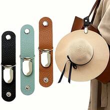 3pcs Mixed Metal Hat Clips, Suitable For Handbags, Backpacks, Suitcases, Travel Outdoor Camping Hiking Hat Clips - 3 Pcs/three Colors Mixed - View 3