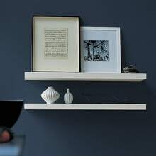 1 Roll Dark Green Matte Material Thickened, Waterproof And Wear-Resistant Wallpaper Peel And Stick Vinyl-Suitable For Bedroom, Living Room, Kitchen Wall Background Decoration Christmas Decoration/Fall Decor/Home Decor - Blue - View 10