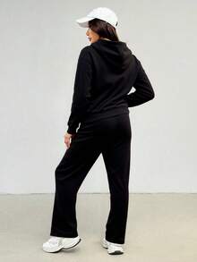 Women Two-Piece Outfits - Black - View 2