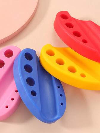 1 pieza Soporte de bolígrafo de tatuaje de silicona, Taza de tinta de microhoja, Soporte de bolígrafo de tatuaje, Accesorios de tatuaje de maquillaje, Soporte de bolígrafo de tatuaje de silicona de color aleatorio