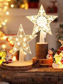 1 قطعة نجمة لتزيين شجرة عيد الميلاد، ديكور نجمة بلاستيكية، أضواء سلك نحاسي مضيئة على طراز المزرعة، مناسبة لديكور المنزل الشتوي والاحتفالات العطلات، حفلة عيد الميلاد، ديكور هالوين، ديكور العطلات، هدايا الحفلات، ديكورات حفلة عيد الميلاد الممتعة، عيد ميلاد سعيد، السنة الجديدة سعيدة، زينة عيد الميلاد، هدية عيد الميلاد المثالية للأصدقاء، ديكور غرفة