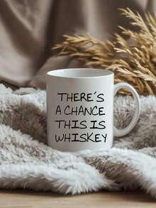 1pc 11oz Funny Whiskey Mug, Coffee Mug, Humorous Coffee Cup, Whiskey Drinkers Gift,Gift For Him Or Men,Office Mug,Christmas Decorations,Fun Gift For Birthdays, Holidays & Parties, Ideal For Friends, Coffee Bar Accessories, Reusable,Christmas,Hand Wash Only, Ideal For Hot & Cold Drinks, Room Decoration,Winter Drinkware, Thoughtful Present, Family Keepsake,Valentines Day Gifts,Wedding