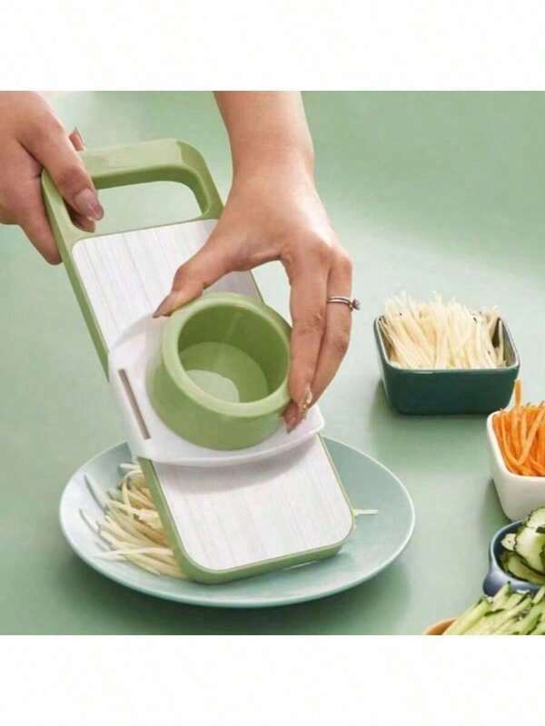Multi-Functional Manual Kitchen Slicer, Shredder, Grater For Potatoes, Cucumbers, Vegetables, With Interchangeable Blades, Manual Kitchen Tool Set