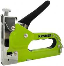 Kroner Engrapadora Metálica 3 en 1 – Grapadora Manual Profesional con Maletín y 600 Grapas 8/10/12mm - 1 - Ver 2