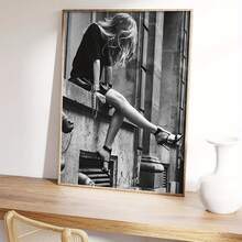 Tranh treo tường chủ đề sách rượu vang dành cho phụ nữ thời Victoria, có thể in, phong cách Dark Academia cổ điển, tạo không gian thư viện, quà tặng cho người yêu rượu vang. - Nhiều màu - Xem 2