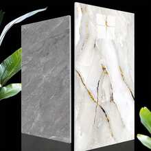 30 pièces d'autocollants muraux en marbre doré - imperméables et résistants à l'humidité, amovibles et repositionnables, conviennent pour la rénovation des murs dans les cuisines, les salons, les chambres à coucher et les salles de bains