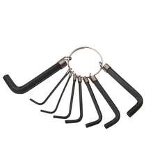 10pcs Hex Key Allen Wrench Set, Steel Construction, Universal Maintenance Tool Kit For Home And Auto Repair