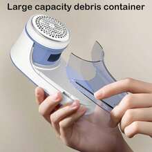 Electric Fabric Defuzzer, Removes Lint And Fuzz From Clothes, Bedding, Furniture, Carpets, Sofas, Stainless Steel Blade Head (Batteries Not Included) - Multicolor - View 5