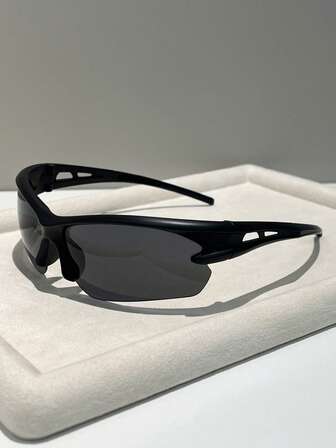 1 件朋克风格时尚眼镜，2025 Y2K 千禧年时尚眼镜，适合狂欢派对、街头摄影、热带海滩度假、海滩配饰、夏季海滩度假、户外、旅行