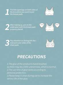 Reusable Double-Sided Adhesive Bust Pads, Thick & Extra Strong Instant Lift Pads - Multicolor - View 7