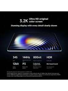 Xiaomi Pad 7 Pro 11.2-Inch 3.2K Ultra-HD Flagship Display, 144Hz High Refresh Rate, 3rd Gen Snapdragon 8s, Android Tablet - Black - View 2
