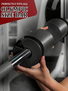 Almohadilla para sentadillas, almohadilla para barra de levantamiento - Almohadilla de espuma que proporciona alivio al cuello y los hombros durante el entrenamiento - Apto para barras estándar (1 protector de hombro para barra) - Disponible en múltiples colores