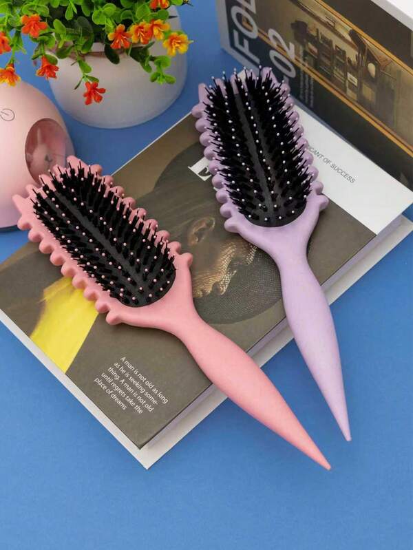 2025 Brosse bouclante d'automne, brosse bouclante à coussin d'air volumisant, brosse bouclante brillante, convient aux cheveux épais et fins, peut être utilisée mouillée ou sèche, séchage rapide, coiffage lisse | Portable | Idéal pour un usage quotidien, les voyages et les cadeaux de Noël et des fêtes, aide à créer des coiffures bouclées pour les femmes, brosse à cheveux, brosse de coiffage, brosse de coiffure, brosse à cheveux bouclés, brosse de contour, peigne, peigne à cheveux, set de brosses à cheveux, peigne à cheveux, peigne pour boucles, brosse démêlante, brosse à cheveux pour femmes, cheveux, voyage, produits capillaires, outils capillaires, accessoires capillaires, barbier, accessoires de barbier, salon de coiffure, équipement de coiffure