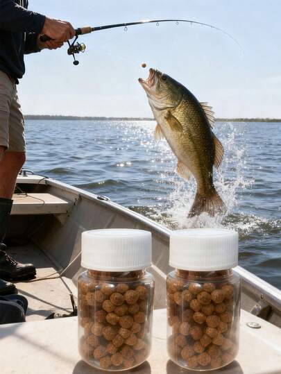 2 Bottles High Quality Big Fish Attractant Bait - Freshwater & Saltwater Universal Fishing Lure, Premium Lure Bait Suitable For Bass, Carp, Mullet, Excellent Fishing Tackle Competition Bait