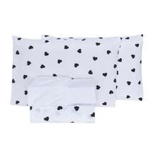 4-Piece Double Bed Sheet Set Percale 100% Cotton - CL17 - Ver 2