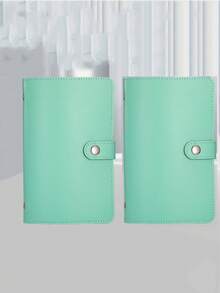 New Banknote Storage Book For 2025. The Material Is Made Of PU, Which Can Accommodate 100 Banknotes For Storage. It Comes With One A6 Large Capacity Cash Storage Book, Which Includes Photos Of Banknotes, Stamps, And Bank Cards. Comes With 50 Best Gifts For Various Festivals