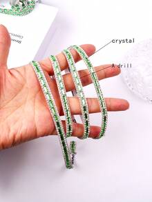 Colorful Craft, DIY Fashion Decorative Stickers - Suitable For Clothing, Shoes, Hats And Bags, Various Crafts, Valentine's Day Gift Decoration, Home Decor, Rhinestone Decorative Surface, With Adhesive Backing, Vibrant Colors Suitable For Clothing Decoration, Gift Packaging, DIY Decoration - Color - View 16
