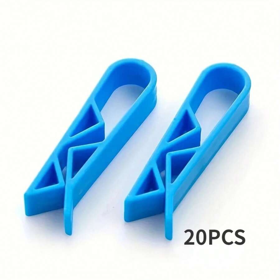 10 Innovative Trash Can Clips: Trash Bag Holder And Anti-Slip, Stylish Divider Side Clips, Convenient For Home Use PJ0R - 20 PCS - View 1