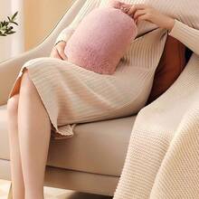 (Gray, Water Capacity 2000ml), PVC Water Injection Hot Water Bottle, Explosion-Proof Hand Warmer Hot Water Bottle, Hot Compress To Relieve Soreness And Dysmenorrhea, Warm Hands And Feet, Gifts For Elders, Women And Children - Multicolor - View 6