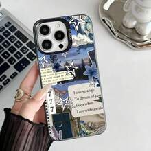 Custodia per telefono con dipinto ad olio retrò stile Van Gogh, compatibile con 16 Pro Max, 15, 14, 13, 12, 11, XR, XS, X, 7, 8 Plus, cover di lusso opaca con effetto laser, compatibile con modelli Galaxy S17, S17 Pro, S17 Pro Max