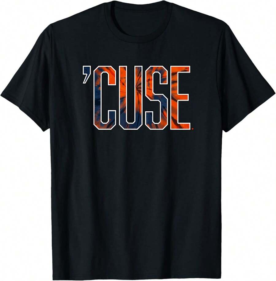Syracuse University Orange Tie-Dye T-Shirt - màu đen - Xem 1