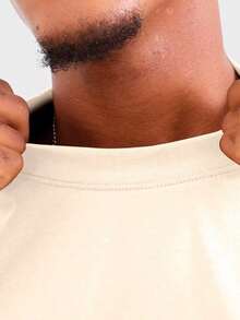 Men T-Shirts - 米色 - 查看 4