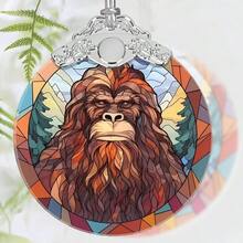 Adorno de Navidad, adornos 2025 para rbol de Navidad, adorno colgante de vidrieras, adornos navideos, idea de regalo nica, juego de tambor - Pie grande - Ver 2