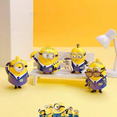 Authentic Agent Keychain, Cute Cartoon Couple Car Keychain, Backpack Hanging Accessory, Small Gift