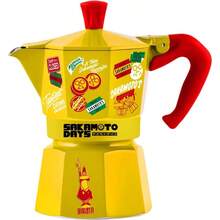 SAKAMOTO DAYS Moka Express 3Cup Coffeemaker Brews 130ml Yellow - Yellow - View 5