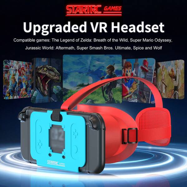 For Switch2 Game Console 3D HD VR Glasses Virtual Reality Movies Switch Game Adjustable Headband Expansion Upgrade Accessories
