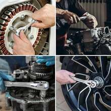 Basics - Juego de 201 piezas para herramientas con funda, SAE/métrico(201 Piezas Single) - Tipo 3 - Ver 8