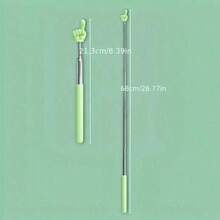 1支可伸缩食指阅读棒，用于阅读、教学、教师专用阅读笔、黑板钢琴引导阅读棒、家用阅读棒、办公、学校、绘画、记号笔、文具