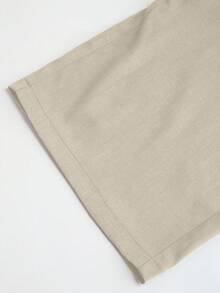 Vela Rue Minimalist Design Jumpsuit With Hook & Zipper Closure, Thin Solid Color Wide Leg Pants, Apricot Color, Fashionable Wide Leg Trousers For All Seasons