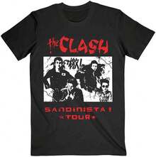 Rock Off  Licensed Products The Clash Sandinista T Shirt - 黑色 - 查看 1