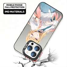 My Dress-Up Darling Phone Case black IMD Colorful Phone Case Silver Cover Suitable for Apple  15 14 13 12 1,Covercompatible with  17 Hülle, 17 pro Hülle, 17 promax Hülle