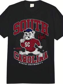 South Carolina State Unrsity - SCSU - HBCU -  Adult Heavyweight T-Shirt - 款式1 - 查看 1