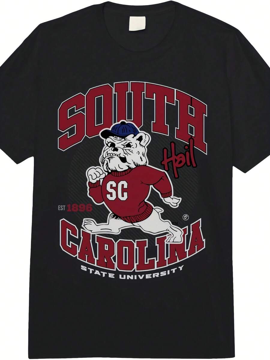 South Carolina State Unrsity - SCSU - HBCU -  Adult Heavyweight T-Shirt - 款式1 - 查看 1