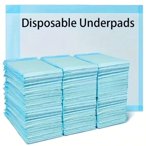 10/20pcs Adult Incontinence Underpads Waterproof Bed Pads - Heavy-Duty Leakproof Disposable Diaper Pads, Quick-Dry Absorbent For, Bedridden, Postpartum Incontinence Care