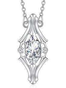 Lord Of The Ring/Arwen Evenstar/Elven Green Tree Leaf/Thorin Oakenshield Necklace Lord Of The Ring Pendant Necklace With Cubic Zirconia,Elvish Jewelry For Women2025 - 凱蘭崔爾項鍊 - 查看 11