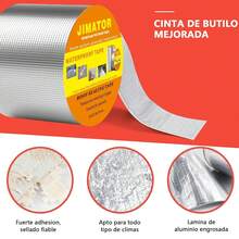 3 Rollos de Cinta de Butilo Impermeable para Exteriores, Cinta de Reparación de Butilo de Aluminio sin COV para Tuberías, Toldos, Velas y Techos - 1 - Ver 5