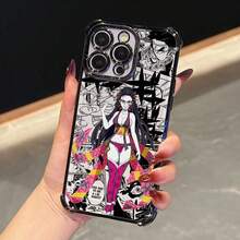 おしゃれなスマホケース  11/12/13/14/15/15pro/15 Plus/15 Promax/7plus/8plus/11pro/12pro/13pro/14pro/11promax/12promax/13promax/14promax/14plus/5 - ブラック - チェックする 1