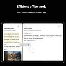 Xiaomi (MI) Pad 6 Pro 11-Inch Tablet, 144Hz High Refresh Rate, 2.8K Ultra-HD, Office & Entertainment Tablet, Screen Resolution 2880 X 1800 - Black - View 4