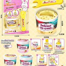 1pc 2025 New Pudding Feeding Toy, Kitchen Toy, New Haibing Dasi Ice Cream Feeding Toy - Birthday Gift - Christmas Gift - Perfect Gift - Gift - Collection Display - Hobby Collection - Multicolor - View 11