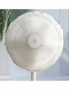 1Pc Electric Fan Dust Cover, Anti-Pinch Flashlight Fan Protective Cover Mesh Cover Dust Cover, Home Appliance Dust Cover Storage Bag, Suitable For School, Office, Home, Travel, Dormitory, Autumn And Winter Storage Home Storage Autumn And Winter Decoration,School Stuff. Decorations. - Multicolor - View 5